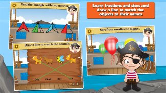 Pirate 1st Grade Jeux Fun screenshot 2