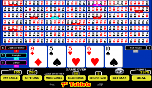 Fifty Play Poker screenshot 1