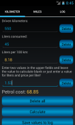 Fuel Calculator screenshot 1