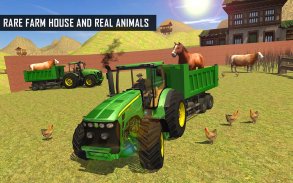 Tractor Driving Real 3D Farm Simulator Games 2018 screenshot 15