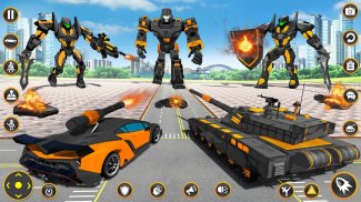 Robot Transform Robot Car Game screenshot 0