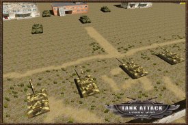 Атака Tank Urban War Sim 3D screenshot 4