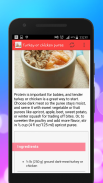 Homemade Baby Food Recipes screenshot 3
