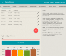 Running calculator screenshot 17