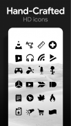 Flight Dark Free - Flat Icons screenshot 2