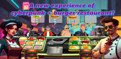 Cyber Burger: Food Restaurant