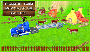 Farm Animal Transport Truck 3D screenshot 12