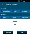 Interest Calculator: Simple, C screenshot 5