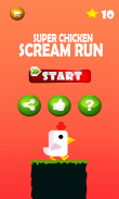 Super Chicken Scream Run 3 screenshot 1
