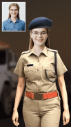 Woman Police Suit Photo Editor screenshot 5