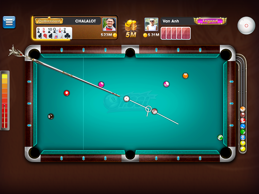 Download Billiards ZingPlay 8 Ball Pool MOD APK v10 for Android