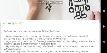 Artificial Intelligence & Machine Learning(AI&ML) screenshot 14