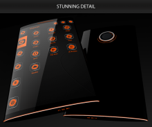 Soft Touch Orange - Next Theme screenshot 3