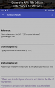 Citation Generator Lite screenshot 2