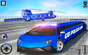 US Police Limo Transporter Truck 2019 screenshot 0