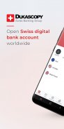 Dukascopy – Swiss Mobile Bank screenshot 1