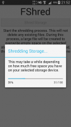FShred - Wipe Free Space screenshot 1