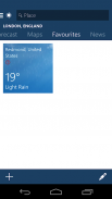 MSN Погода — прогноз и карты screenshot 2