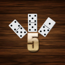 Fives Dominoes Icon