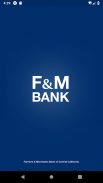 F&M Bank - EZ Banking screenshot 1