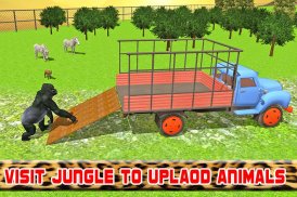 camion de transport:zoo animal screenshot 8