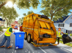 Garbage Truck Driving Simulator - Truck Games 2020 screenshot 9