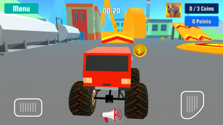 Monster Truck Stunt Speed Pаса screenshot 2