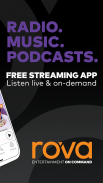 rova – radio, music & podcasts screenshot 5