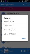 Music Audio player Pro screenshot 4