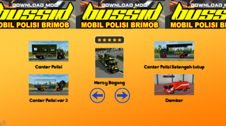 Download Bussid Mod Polisi Brimob screenshot 3