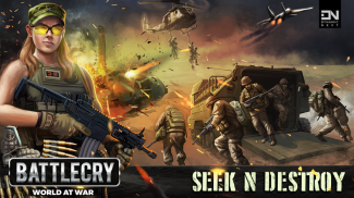 BattleCry: World War Game RPG screenshot 0