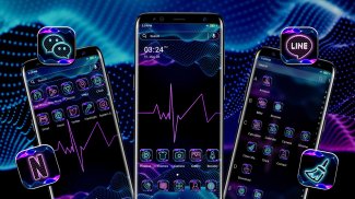 Heartbeat Pulse Launcher Theme screenshot 1