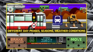 Bus Simulator 2D - City Driver screenshot 3