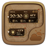 Mechanical Punk GO Weather Widget Theme