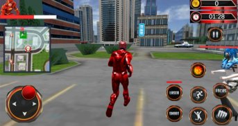 Super Iron Rush Hero City Fighting Gang Crime screenshot 4
