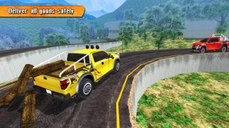 Off - Road Pickup Truck Simulator screenshot 1