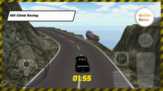 Rocky Hill Climb Police Racing screenshot 0