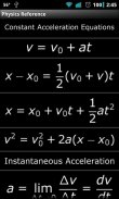 Physics Reference screenshot 1