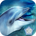 Ocean Dolphin Simulator 3D Icon