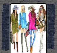 Fashion illustrations screenshot 1