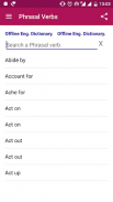 Phrasal Verbs Dictionary screenshot 3