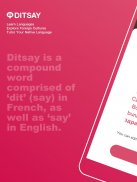 Ditsay-Language Exchange: Learn Languages screenshot 2