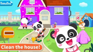 Pulizie nella casa di Baby Panda screenshot 2
