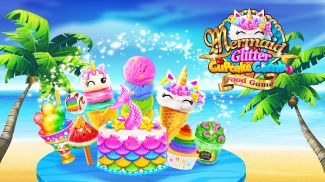 Mermaid Glitter Cupcake Chef screenshot 2
