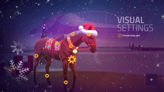 Customize Winter Racing Horse screenshot 3