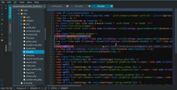 Zira PHP Editor screenshot 1