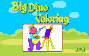 Coloring Big Dino screenshot 0