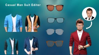 Casual Men Suit Photo Editor 2018 screenshot 0