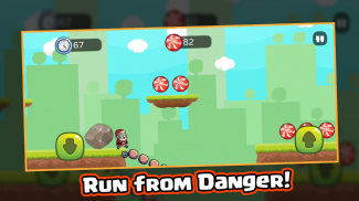 Santa Run 2D Xmas Santa Runner screenshot 2