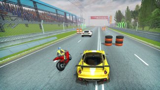 Car vs Bike Racing screenshot 1